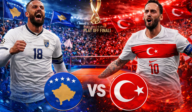 Milli Maç Heyecanı Dorukta! Kosova - Türkiye Maçının İlk 11'leri Belli Oldu! Dünya Kupası İçin Son 90 Dakika!