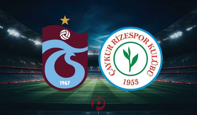 Karadeniz Derbisinde Heyecan Dorukta! Trabzonspor - Çaykur Rizespor Maçının İlk 11'leri Belli Oldu!