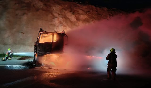 Önce F-16 düştü, şimdi de tır yandı! Naipli bölgesinde bir uğursuzluk mu var?