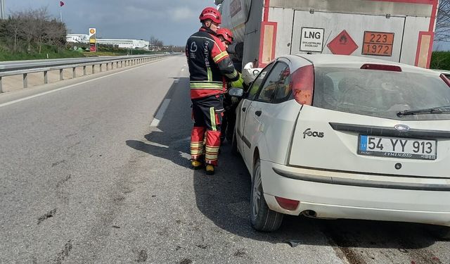 Son Dakika: Bandırma - Çanakkale Yolunda Korkunç Kaza! Otomobil Tankere Çarptı: Sıkışan Yaralılar Var!