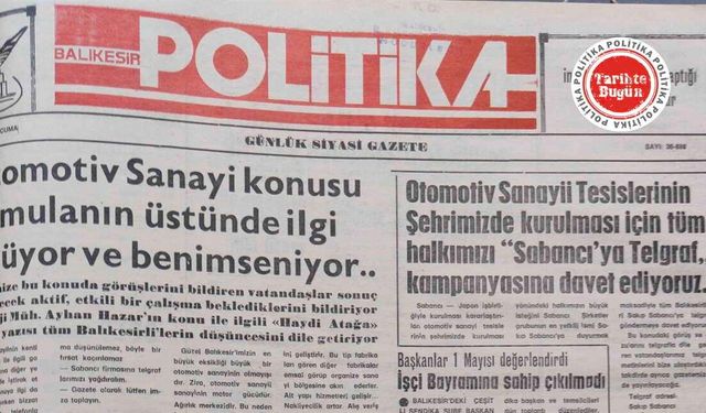4 Mayıs 1990 Cuma: Otomotiv Sanayi umulanın üstünde ilgi görüyor