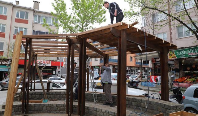 Gönen genelinde altyapı ve çevre düzenleme çalışmaları sürüyor