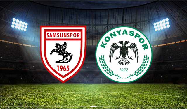 Samsunspor - Konyaspor Maçının İlk 11'leri Belli Oldu!