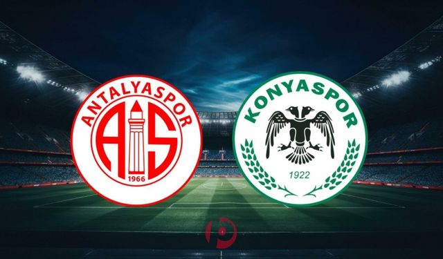 Antalyaspor - Konyaspor Maçının İlk 11'leri Belli Oldu!