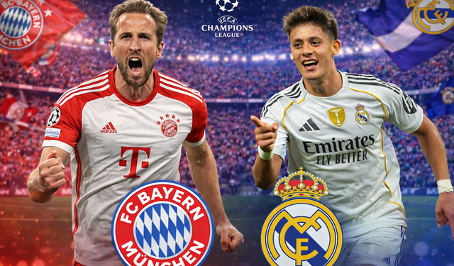 Şampiyonlar Ligi'nde Dev Rövanş! Bayern Münih - Real Madrid Maçının İlk 11'leri Belli Oldu! Arda Güler İlk 11'de mi?