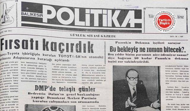 15 Mayıs 1990 Salı: Fırsatı kaçırdık