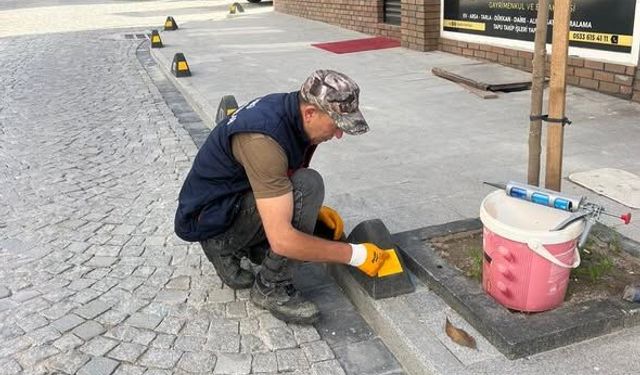 Hitay Caddesi’nin Çehresi Değişiyor: Bigadiç’te Sokak Sağlıklaştırma Mesaisi!