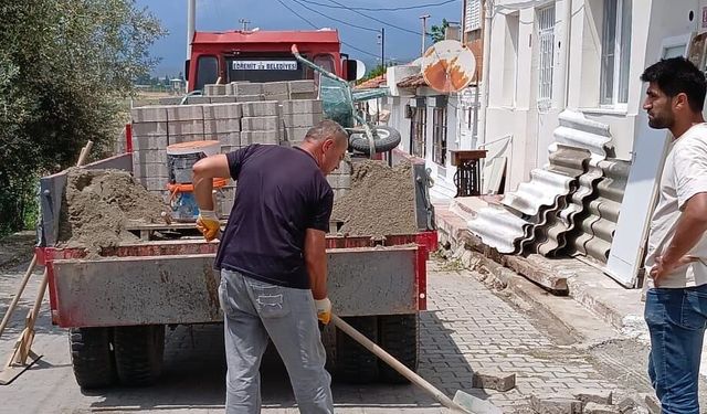 Bostancı Mahallesi'nde Yol Tamiratı Başladı