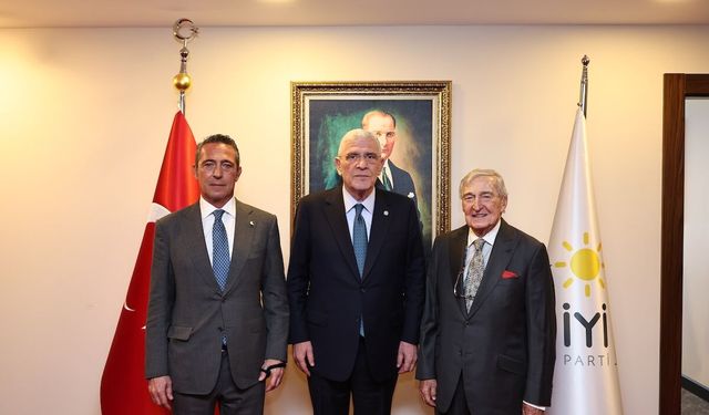 Ankara'da Sürpriz Zirve! Rahmi Koç Ve Ali Koç İYİ Parti Genel Merkezi'nde
