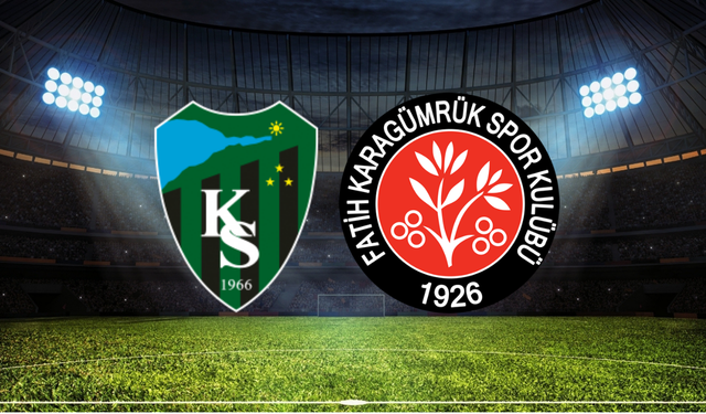 Kocaelispor - Fatih Karagümrük Maçı Ne Zaman? Saat Kaçta? Hangi Kanalda?