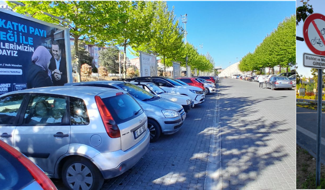 Avlu trafiği çok tuhaf! Toplu ulaşım sıkıntılı, özel araçlar özgür, bisiklet yasak!