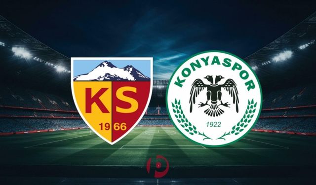 Kayserispor - Konyaspor Maçının İlk 11'leri Belli Oldu!