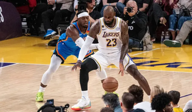 NBA’de Deprem! Thunder, Lakers’ı Kendi Evinde Dağıttı: Seri 3-0’a Geldi, LeBron James Şokta!