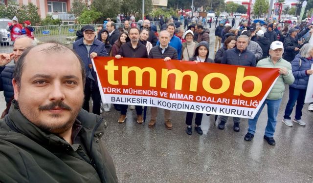 Mimarlar Odası Balıkesir Şubesi'nden 1 Mayıs Mesajı: "Güvenli Gelecek İçin Mücadeleye Devam"