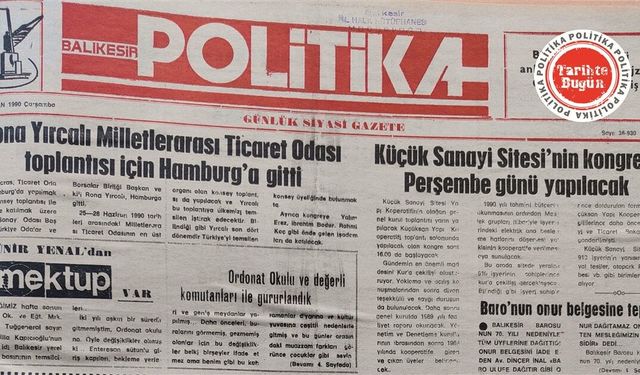 27 Haziran 1990 Çarşamba: Rona Yırcalı Milletlerarası Ticaret Odası toplantısı için Hamburg’a gitti