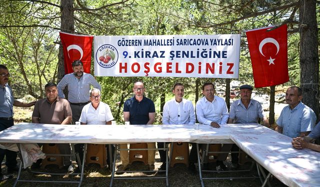 Sındırgı’da 9. Geleneksel Kiraz Şenliği Düzenlendi