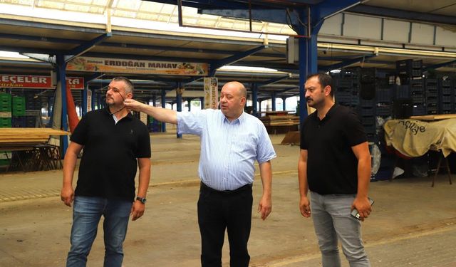 Gönen Kapalı Pazaryeri'nde Yenileme Çalışmaları Başladı: Daha Konforlu Bir Ortam Geliyor