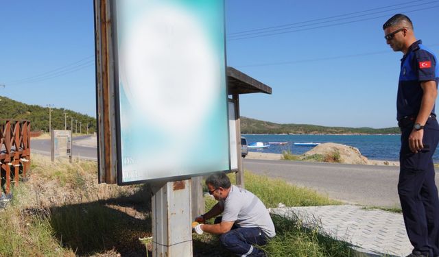 Ayvalık’ta Görüntü Kirliliğine Geçit Yok: İzinsiz Tabelalar Kaldırılıyor!