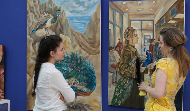 Balıkesir Üniversitesi Güzel Sanatlar Fakültesi Mezuniyet Sergisi Sanatseverlerle Buluştu