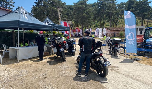 Türkiye'nin Dört Bir Yanından Geldiler! Dursunbey'de Motosiklet Festivali Coşkusu Başladı