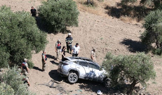 Hatay'da Feci Kaza! Uçuruma Yuvarlanan Cipin Sürücüsü Hayatını Kaybetti