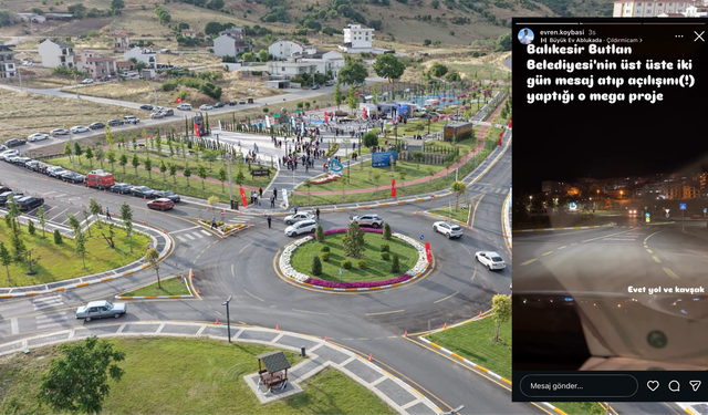 CHP İl Başkanı Erden Köybaşı'nın oğlundan Ahmet Akın'a 'mega proje' göndermesi!