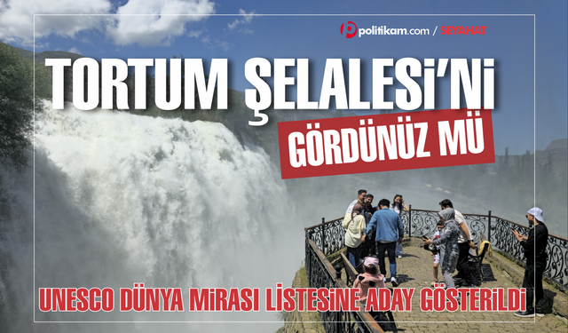 UNESCO Dünya Mirasi listesine aday gösterildi... Tortum Şelalesi'ni gördünüz mü?