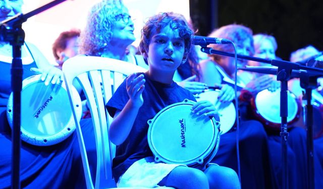 Ayvalık'ın ritim grubu Keremköy Festivali'ne damga vurdu