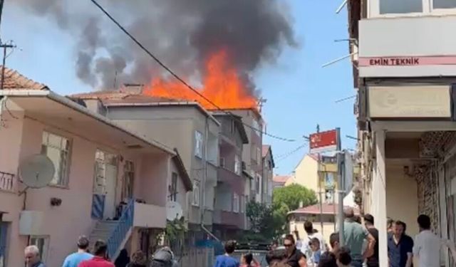 İstanbul Pendik'te Korku Dolu Dakikalar! Çatıda Başlayan Yangın Daireye Sıçradı, Bina Sakinleri Sokağa Döküldü!
