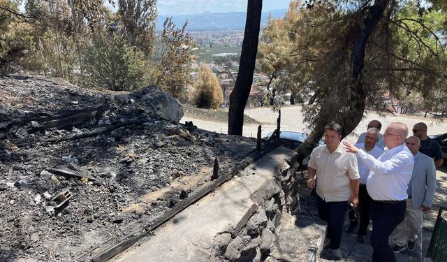 Başkan Mehmet Ertaş Talimatı Verdi: Yangında Zarar Gören Şıp Şıp Dede Türbesi Yenileniyor!