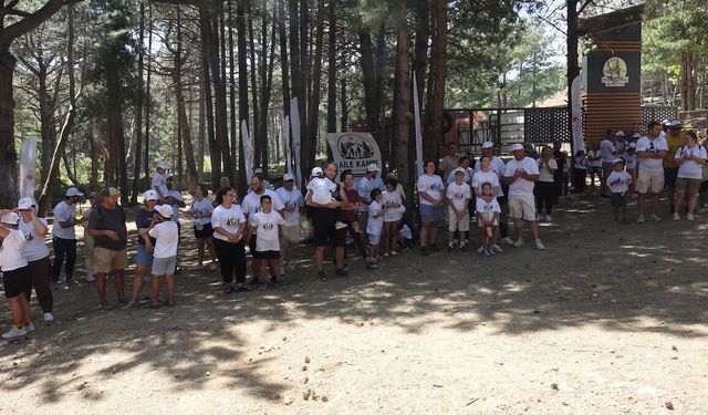 Kazdağları’nda Doğa İle İç İçe "Aile Kampı": 800 Rakımlı Tozlu Yaylası’nda Renkli Görüntüler