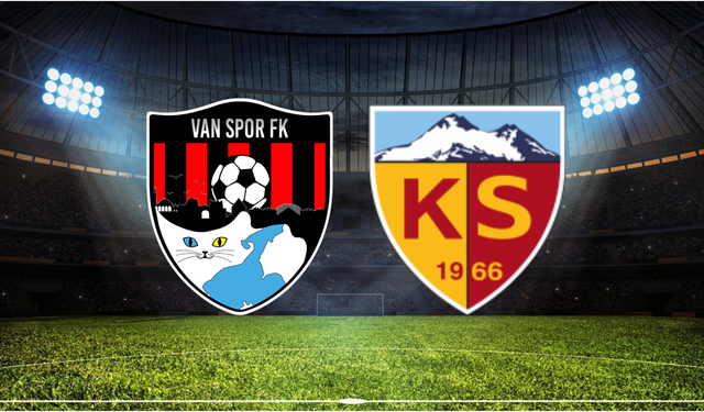 Vanspor FK - Kayserispor Maçının İlk 11'leri Belli Oldu!