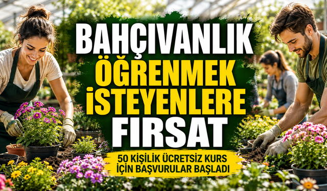 BAÇEM’de Uygulamalı Bahçıvanlık Kursu İçin Başvurular Başladı