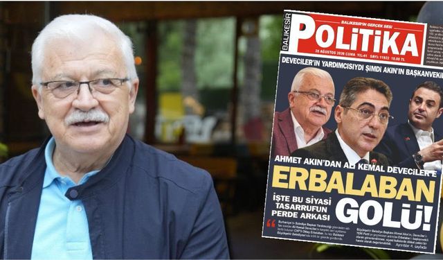 Deveciler'den Erbalaban yorumu: 23 Nisan Başkanvekili!