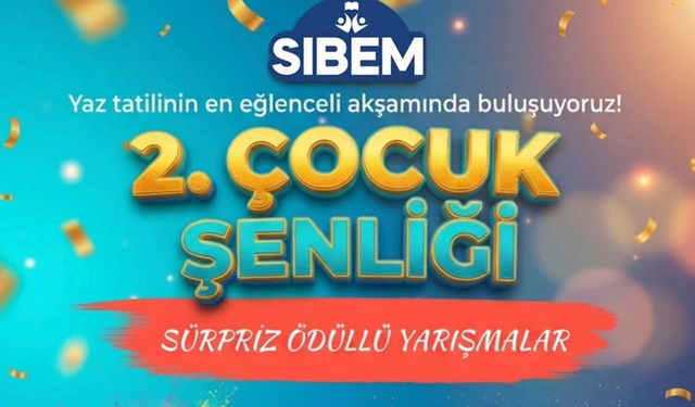 Sındırgı’da Çocuklar Eğlenceye Doyacak! SİBEM 2. Çocuk Şenliği Başlıyor!