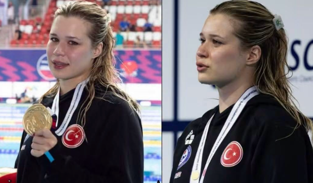 Paris’te İstiklal Marşı Coşkusu: Avrupa Şampiyonu Defne Kurt Gözyaşlarıyla Altın Madalyayı Göğüsledi!