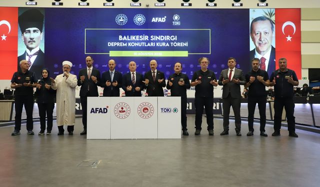 Sındırgı Deprem Konutlarında Kuralar Çekildi: Hak Sahiplerinin Yuvaları ve İş Yerleri Belli Oldu!