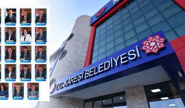 Karesi'de de aynı tablo! Yeni Parti'ye geçen meclis üyeleri hala CHP'li görünüyor...