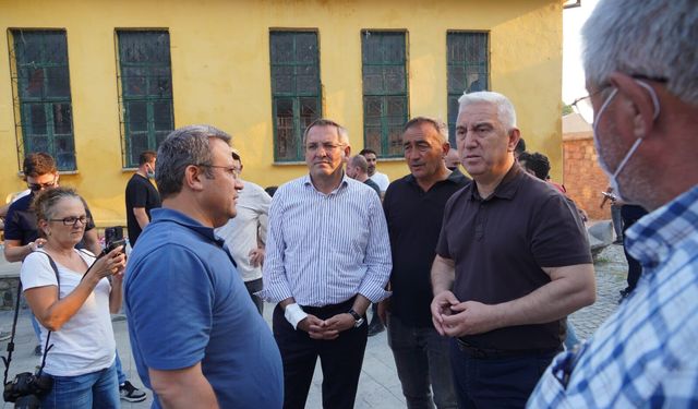 Mesut Ergin: Yangının yaralarını birlikte saracağız