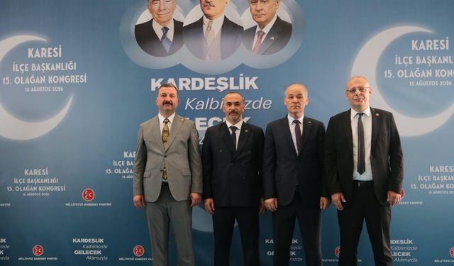 MHP Karesi İlçe Başkanlığı'nda Devir Teslim: Yeni Başkan Ersin Kurtuluş Oldu!