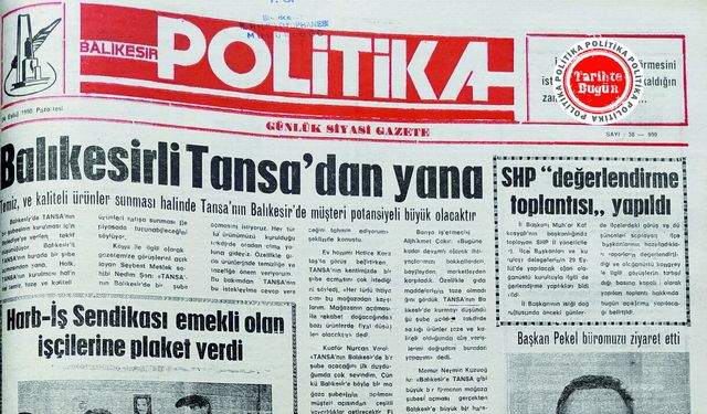 24 Eylül 1990 Pazartesi: Balıkesirli TANSA’dan yana