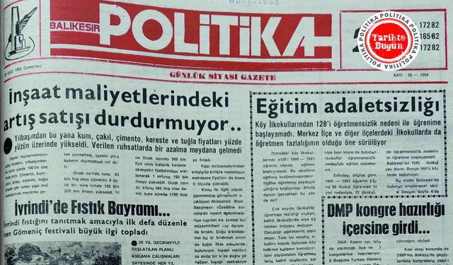 29 Eylül 1990 Cumartesi: Eğitim adaletsizliği