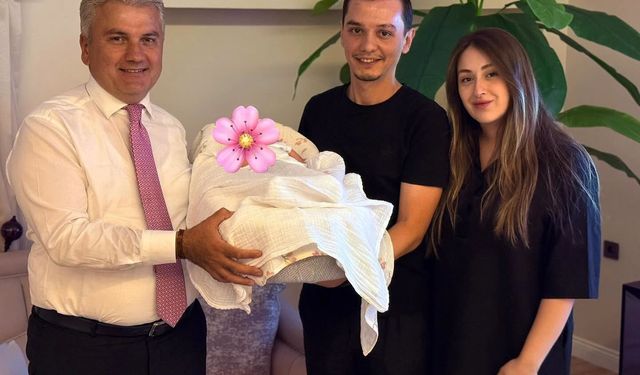 Diker Ailesinin Büyük Mutluluğu: Derin Bebek Dünyaya Geldi