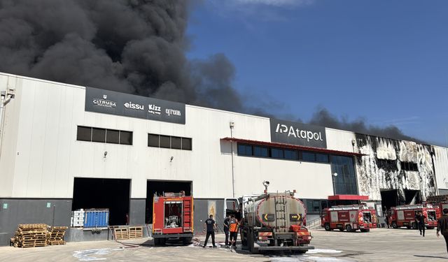 Mersin'in Akdeniz İlçesindeki Kimya Fabrikasında Korkutan Yangın Çıktı: Ekipler Alevleri Söndürmek İçin Seferber Oldu!