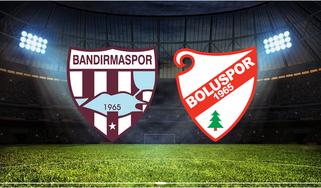 Bandırmaspor - Boluspor Maçı Ne Zaman? Saat Kaçta ve Hangi Kanalda?