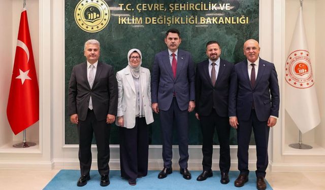 Balıkesir Heyeti Bakan Kurum’un Kapısını Çaldı: Gündem Körfez’in Arıtma Sorunu