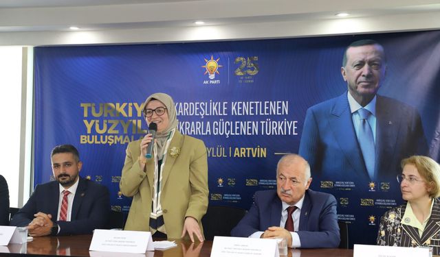 Belgin Uygur Türkiye Yüzyılı Buluşmaları İçin Artvin'de! Gün Boyu 9 İlçede Program