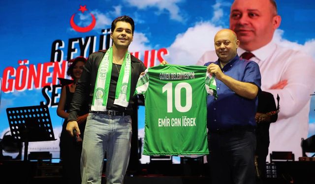 Emir Can İğrek Gönen’i Coşturdu! Festival ve Kurtuluş Coşkusuna Muhteşem Final