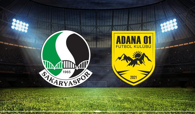 Sakaryaspor - Adana 01 FK Maçı Ne Zaman? Saat Kaçta? Hangi Kanalda?