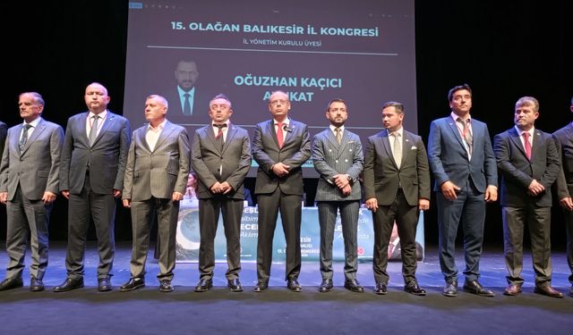 MHP Balıkesir’de Yeni Dönem Başladı! 15. Olağan Kongre Sonrası İl Yönetim Kurulu Listesi Belli Oldu!